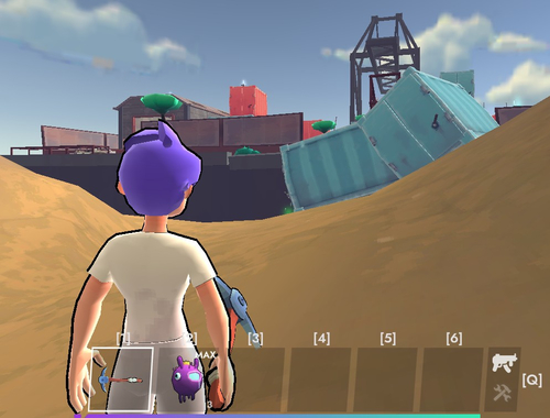 თამაში Fortzone Battle Royale ონლაინ