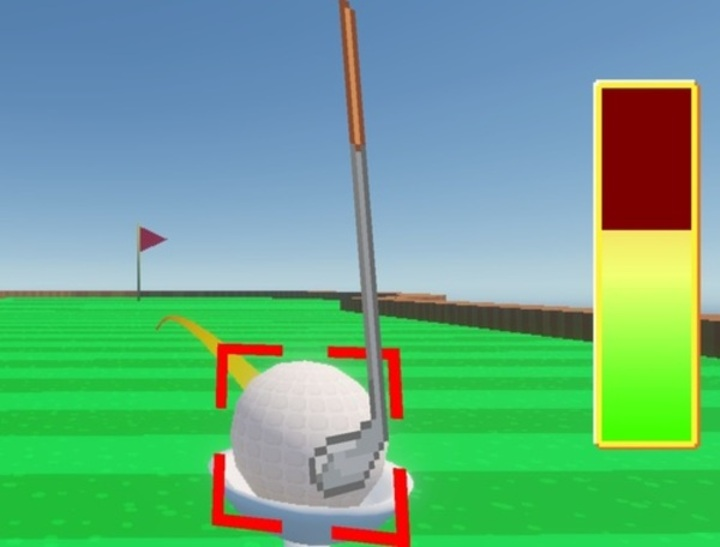 თამაში Super Mega Power Golf 3D ონლაინ