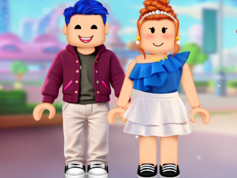 თამაში Roblox წყვილის ჩაცმის  ონლაინ