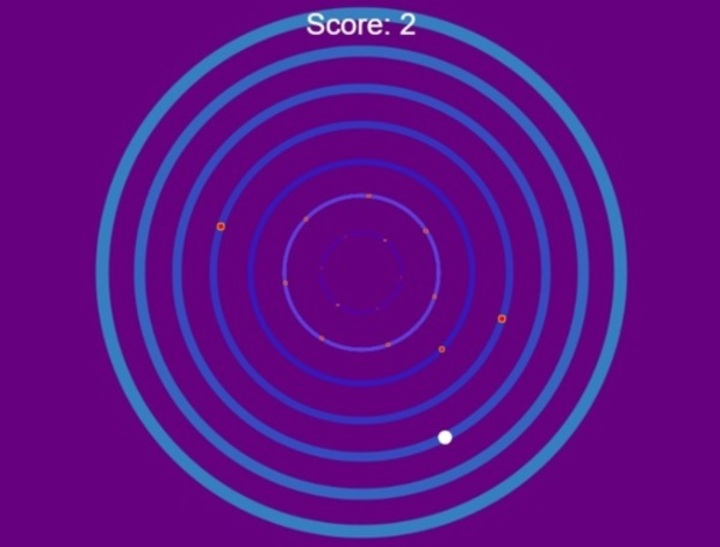 თამაში Jumping orbits  ონლაინ