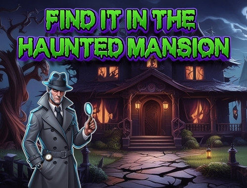 თამაში იპოვნეთ იგი Haunted Mansion- ში  ონლაინ