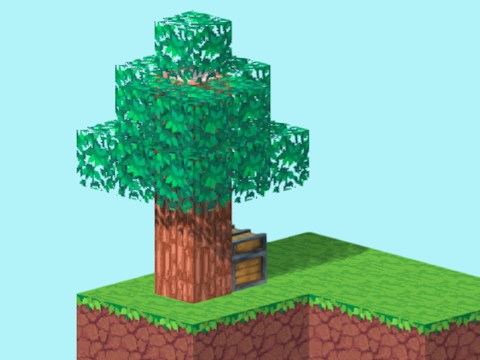 თამაში Skyblock 3D: გადარჩენა  ონლაინ