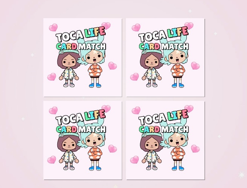 თამაში TOCA Life Memory ბარათის მატჩი  ონლაინ