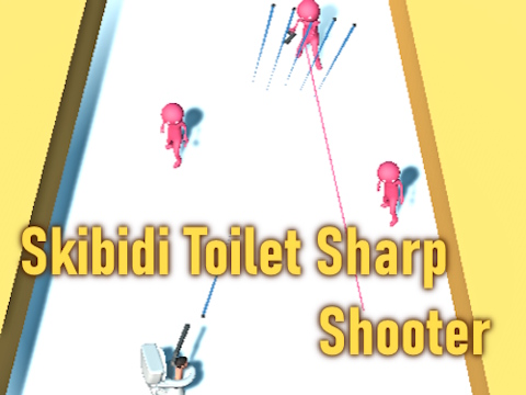თამაში Skibidi ტუალეტის მკვეთრი მსროლელი  ონლაინ