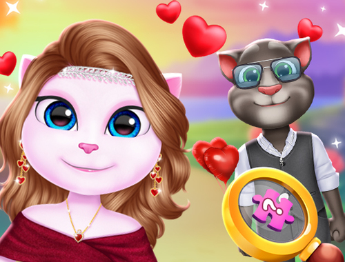 თამაში Kitty წყვილი მშვენიერი ვალენტინი  ონლაინ