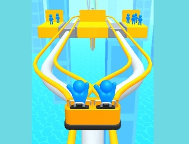 თამაში Runner Coaster Race  ონლაინ