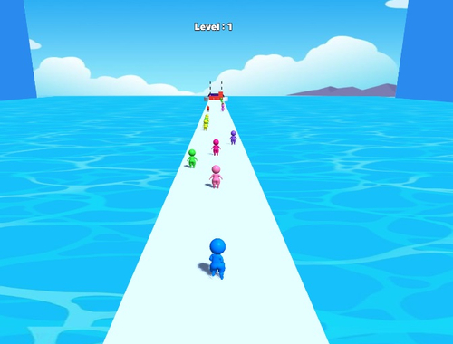 თამაში Stickman Collect Run  ონლაინ