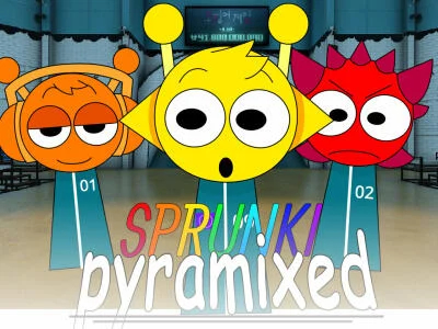 თამაში Sprunki pyramixed: squid თამაში  ონლაინ