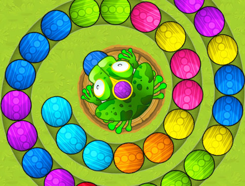 თამაში Frogtastic Marble Adventure  ონლაინ