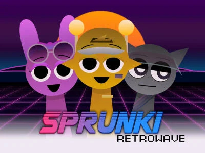 თამაში Sprunki retrowave  ონლაინ
