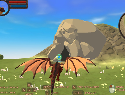 თამაში Dragon Simulator 3D  ონლაინ