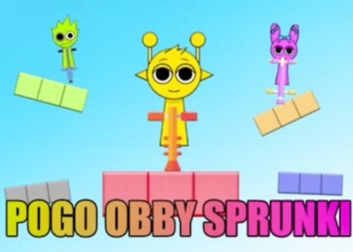 თამაში POGO OBBY SPRUNKI  ონლაინ