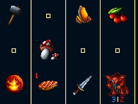 თამაში Spinny dungeon  ონლაინ