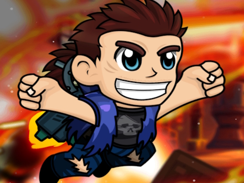 თამაში გამაძლიერებელი Jetpack Hero  ონლაინ