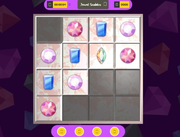 თამაში 3D Jewel Sudoku  ონლაინ