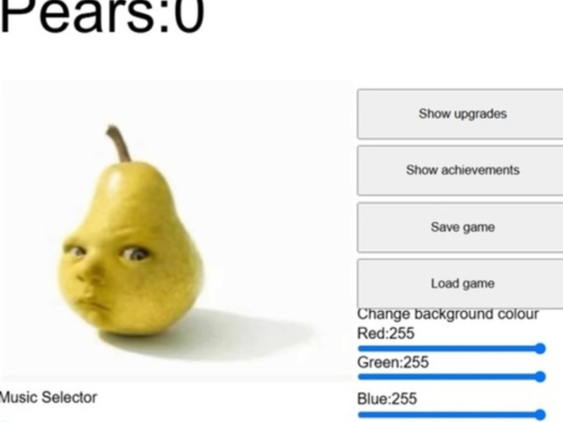 თამაში Baby Pear Clicker 2  ონლაინ