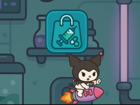 თამაში Kitty Kuro Lab გაქცევა  ონლაინ