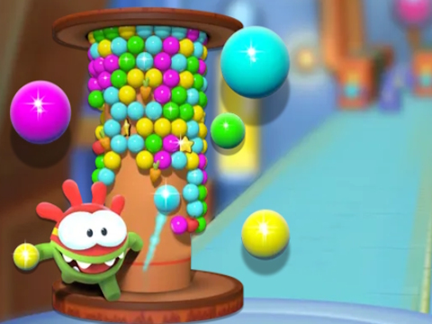 თამაში Om nom Tower 3D  ონლაინ