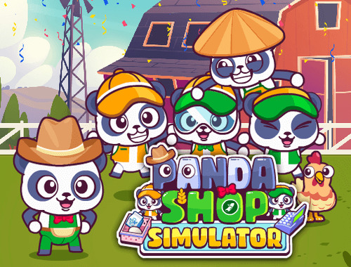 თამაში Panda Shop Simulator  ონლაინ