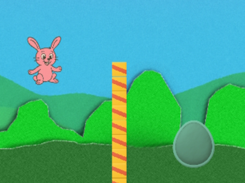 თამაში Bunny jumpy  ონლაინ