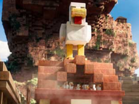 თამაში Minecraft Lava Chicken  ონლაინ