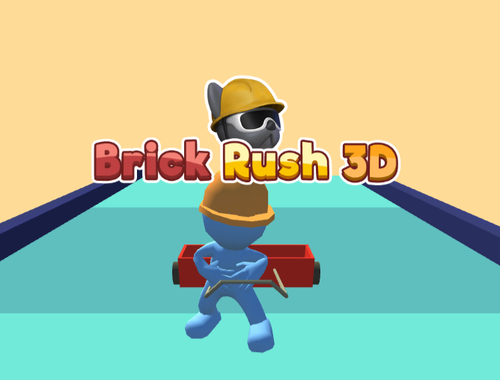 თამაში Brick Rush 3D  ონლაინ