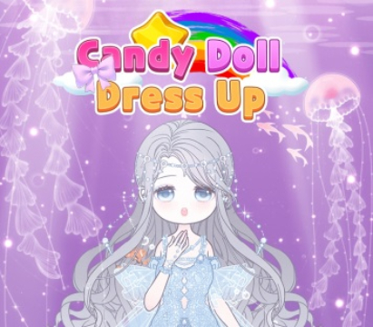 თამაში Candy Doll Dress Up  ონლაინ