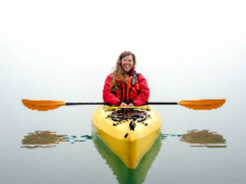 თამაში Kayak Kayaking Lake Jigsaw  ონლაინ