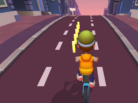 თამაში Paper Boy Race Running თამაში  ონლაინ