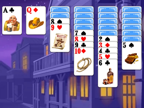 თამაში Solitaire საპირისპირო  ონლაინ