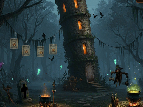 თამაში Arcane Witch1 გაქცევა  ონლაინ