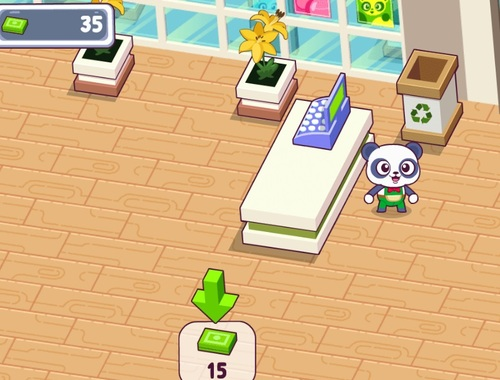 თამაში Panda Shop Simulator  ონლაინ