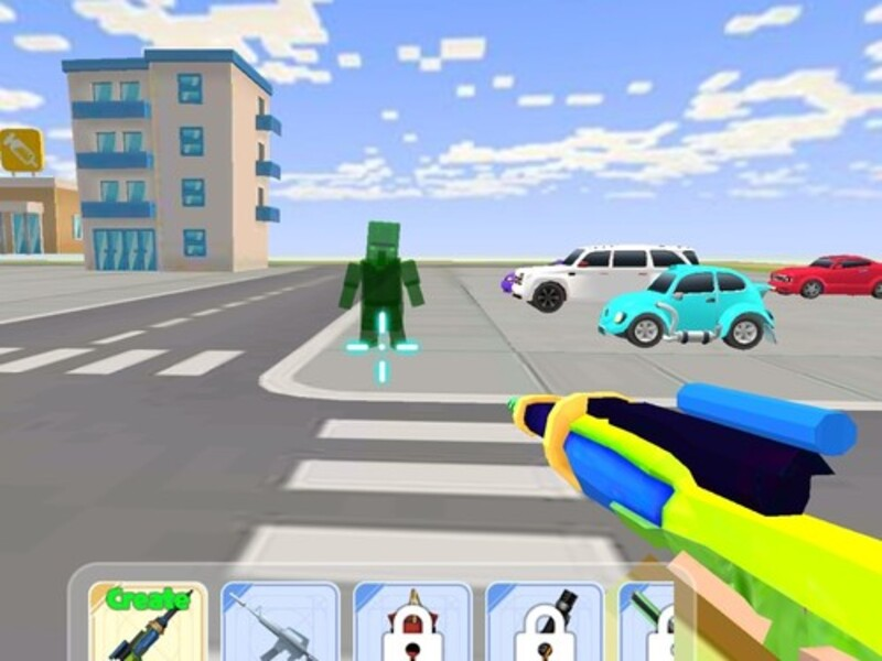 თამაში Craft Man vs Giant TNT ონლაინ
