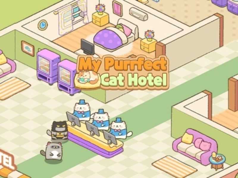 თამაში ჩემი Purrfect Cat Hotel ონლაინ