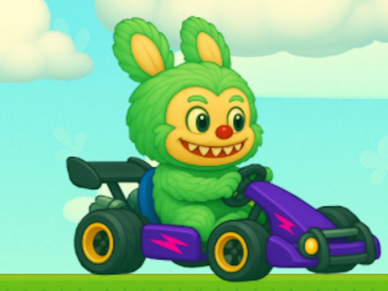 თამაში LABUBU GOKART ონლაინ