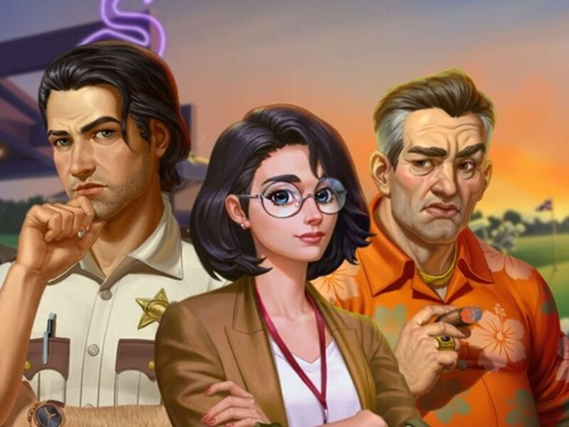 თამაში Solitaire Crime Stories ონლაინ