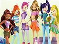 თამაში Winx Club Puzzle Collection  ონლაინ