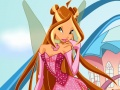 თამაში Winx Club: Flora Dressup  ონლაინ