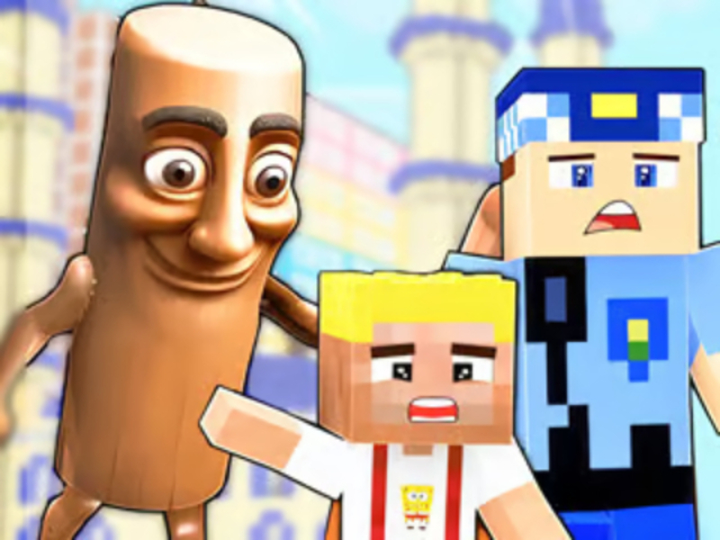 თამაში Jigsaw Puzzle: Brainrot Minecraft Mod ონლაინ