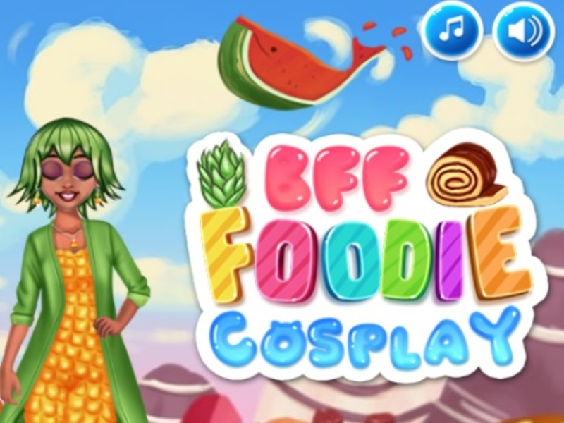 თამაში BFF Foodie Cosplay ონლაინ