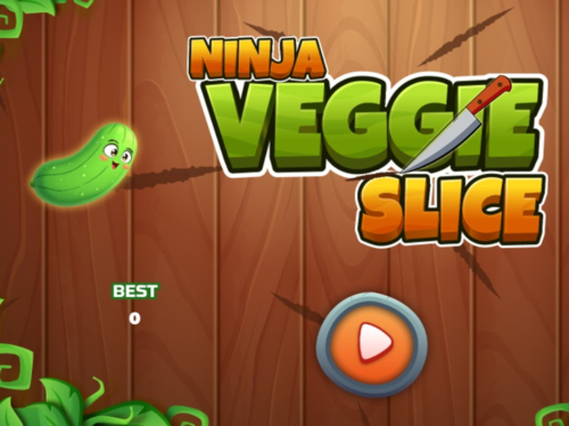 თამაში Ninja veggie ნაჭერი ონლაინ