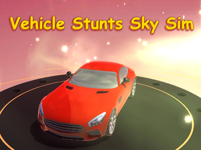 თამაში მანქანა stunts Sky Sim ონლაინ