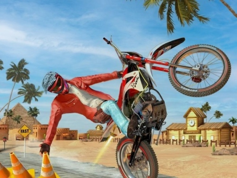 თამაში Motocross racing ონლაინ