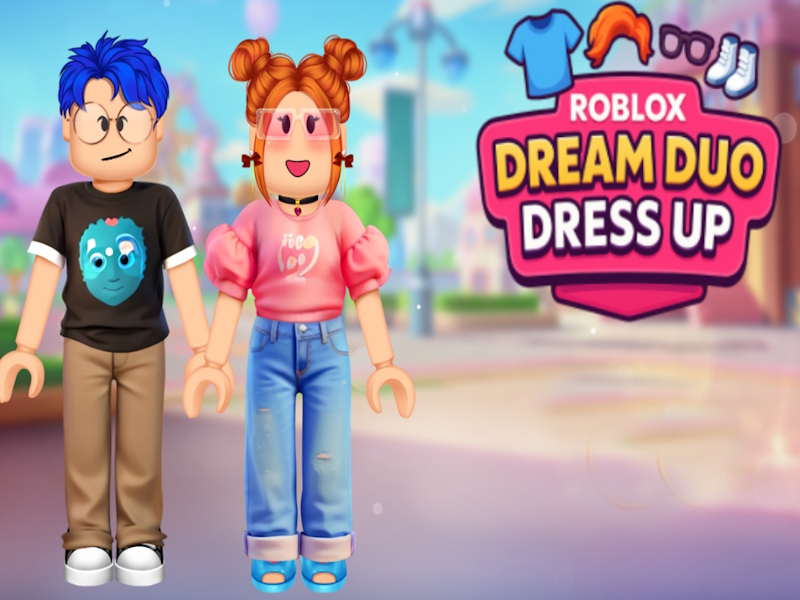 თამაში Roblox Dream Duo Dress Up ონლაინ