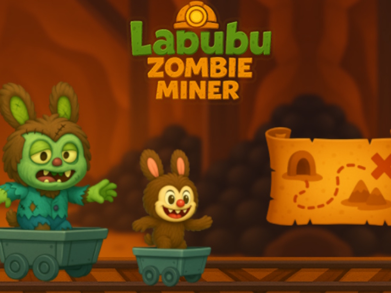 თამაში Labubu Zombie Miner ონლაინ