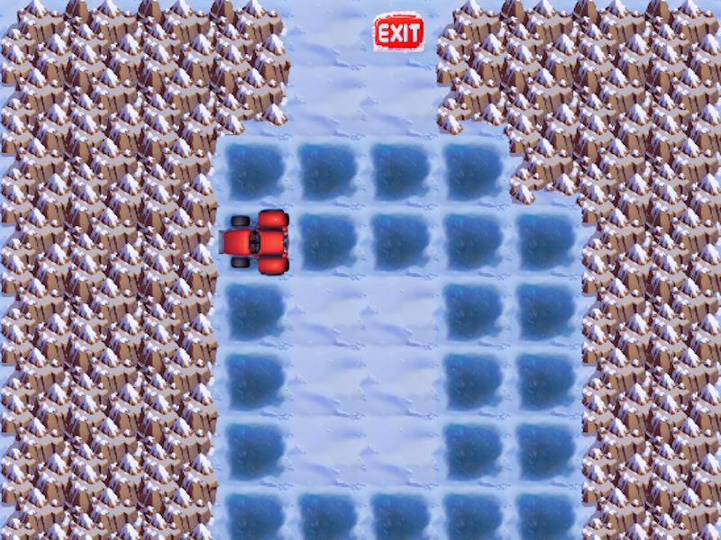 თამაში Xmas Snow Challenge Maze Puzzle ონლაინ