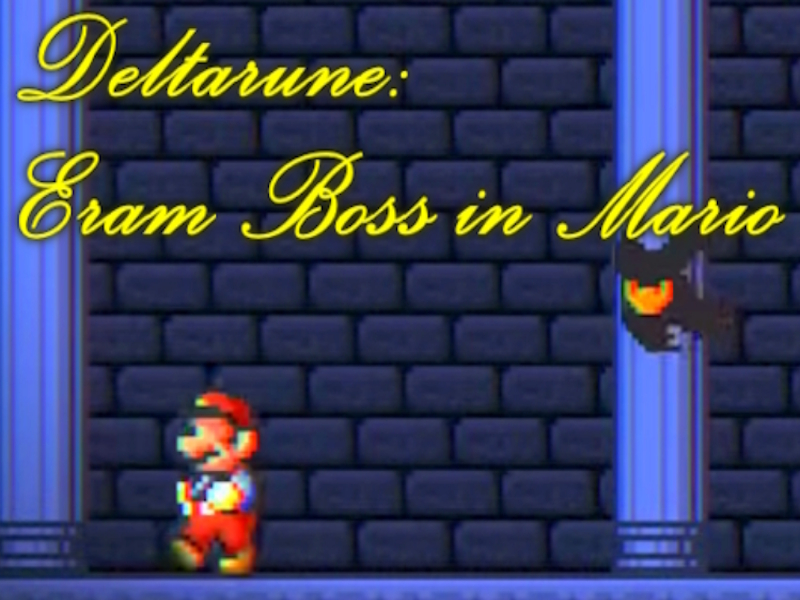 თამაში Deltarune: Eram Boss in Mario ონლაინ