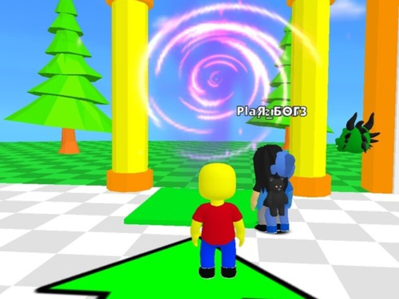თამაში Roblox: იატაკი არის Lava Challenge ონლაინ