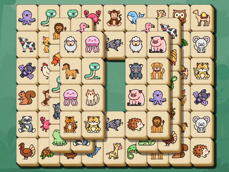 თამაში კრიტერი Mahjong Solitaire ონლაინ