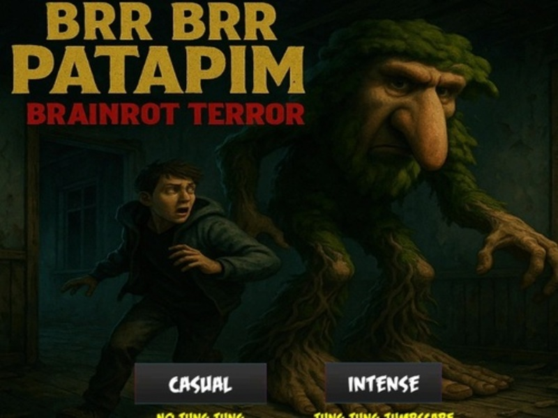 თამაში BRR BRR PATAPIM BRAINROT ტერორი ონლაინ